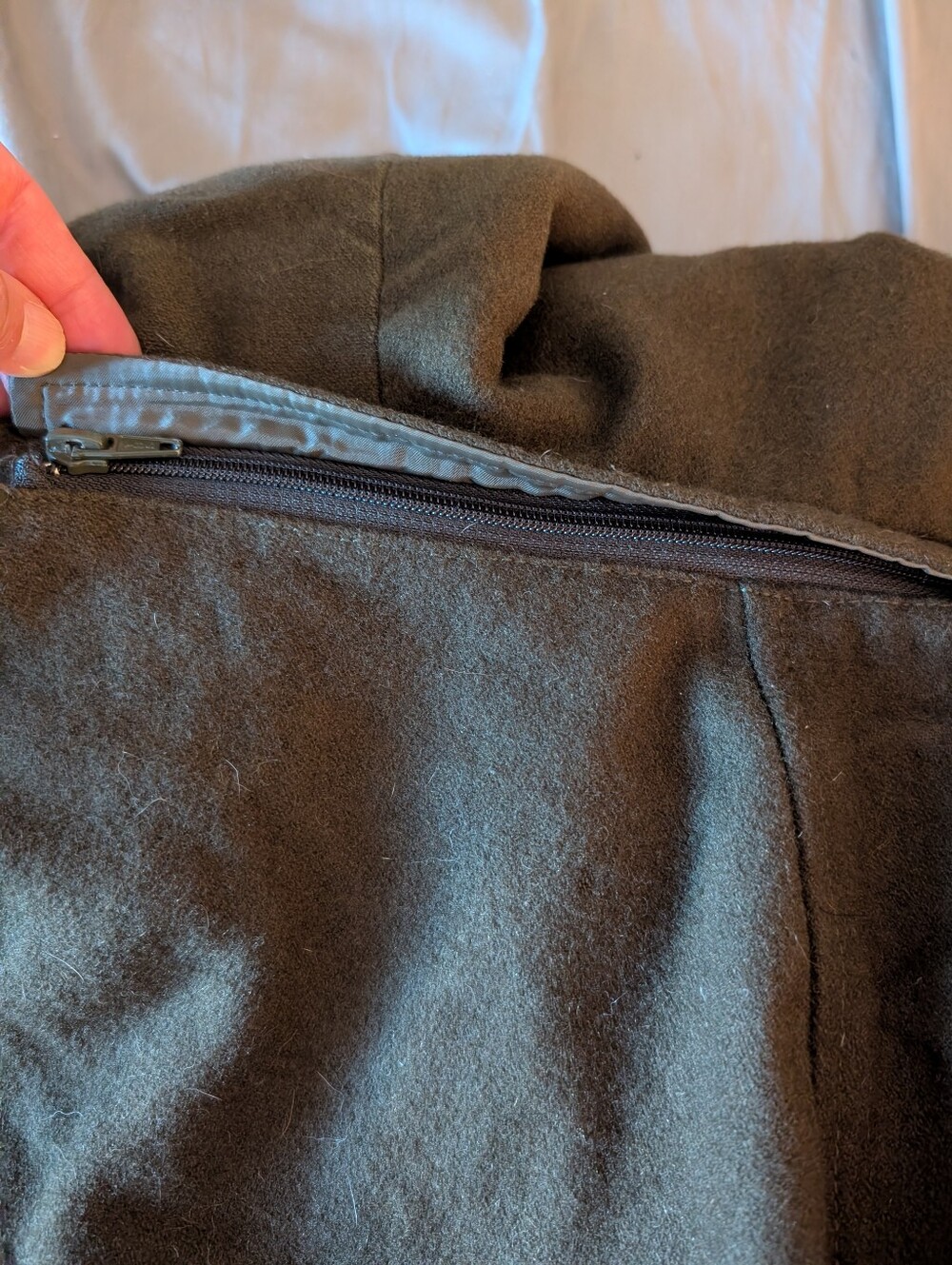 Kenneth Cole Green Wool Coat - Picture 7 of 12